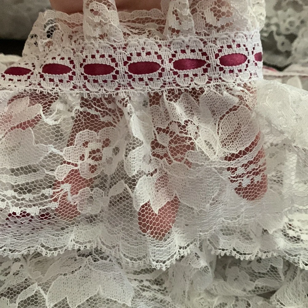 5 Yards Beautiful 4 inch Ribbon Lace - craft
